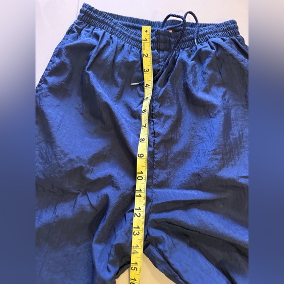 MacGregor‎ Nylon Jogging Pants size S blue sport pants  ankle zipper pockets - Picture 13 of 16